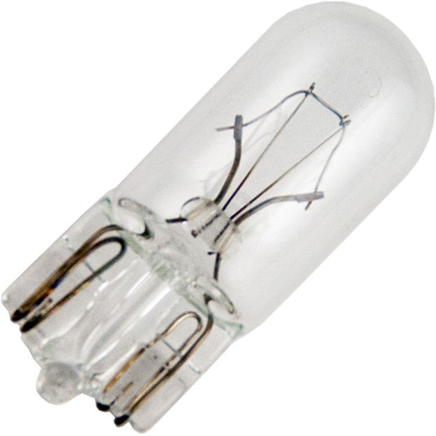 . CEC 657 | 0.08A 28V T3 1/4 Clear Miniature Wedge Base Bulb