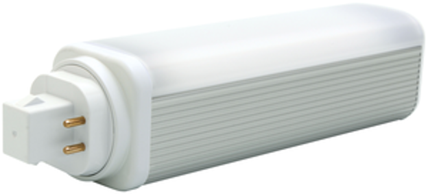 Picture of GE 39289 | 18.5W LED - 42W CFL Equal - 4 Pin - Horizontal - 2700K