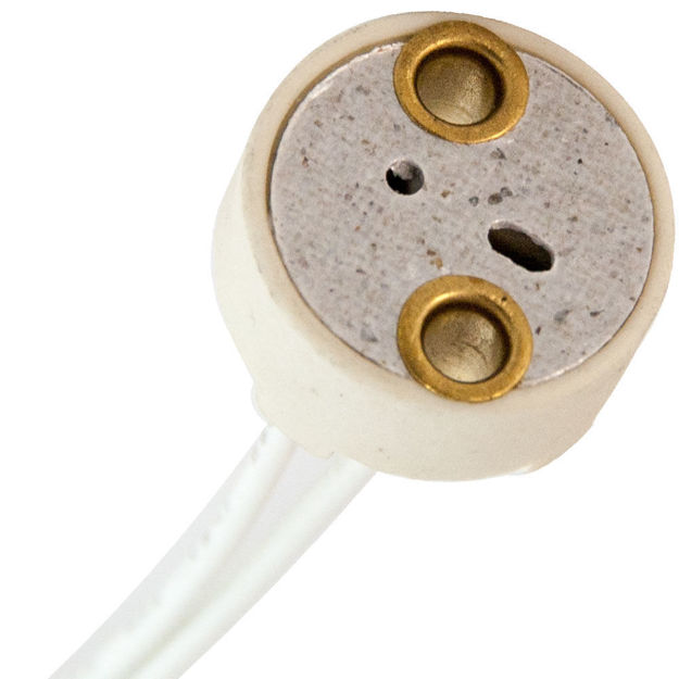 Picture of G4 Base Halogen Socket With 6" Leads